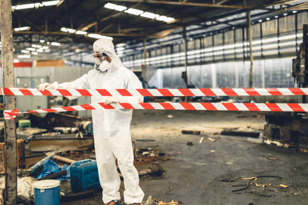 Professional Biohazard technician working in Ocean City, FL